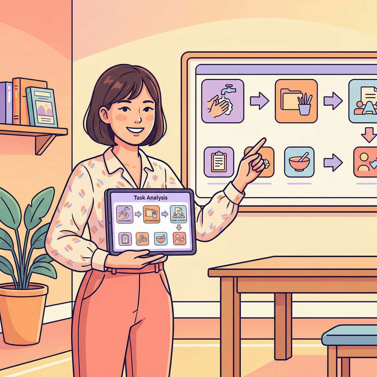 daily-living-skills therapy material