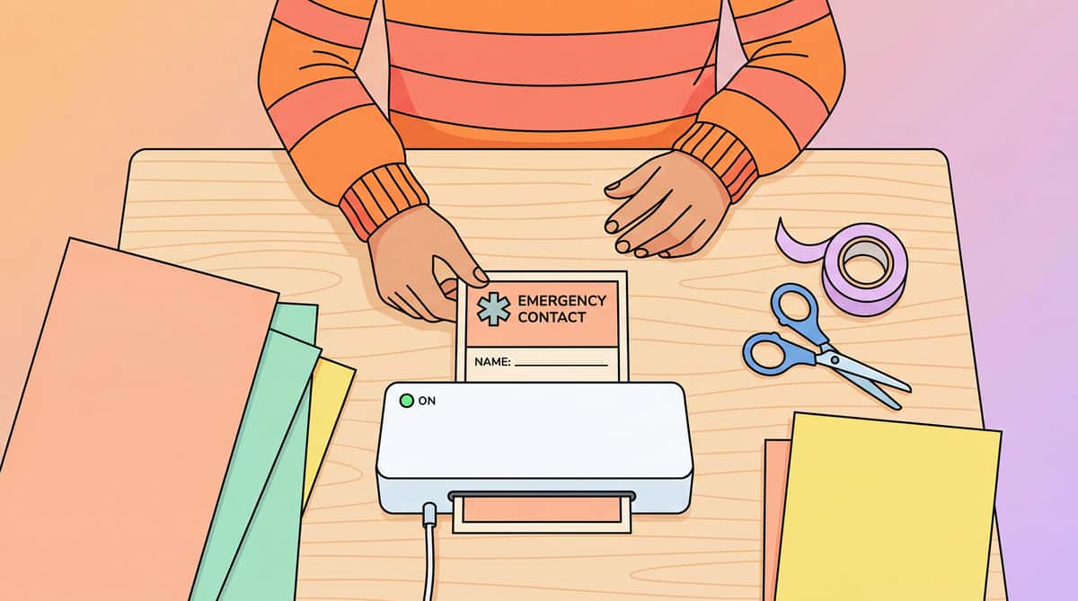 emergency-information-cards therapy material