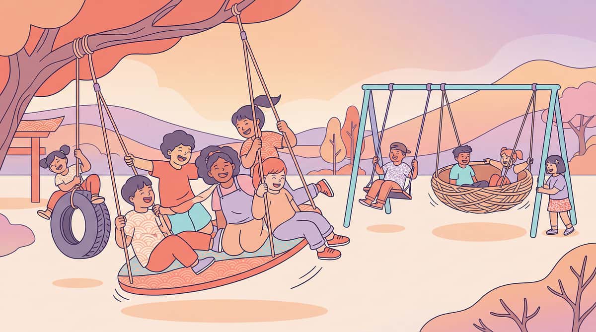 outdoor-swings-movement therapy material