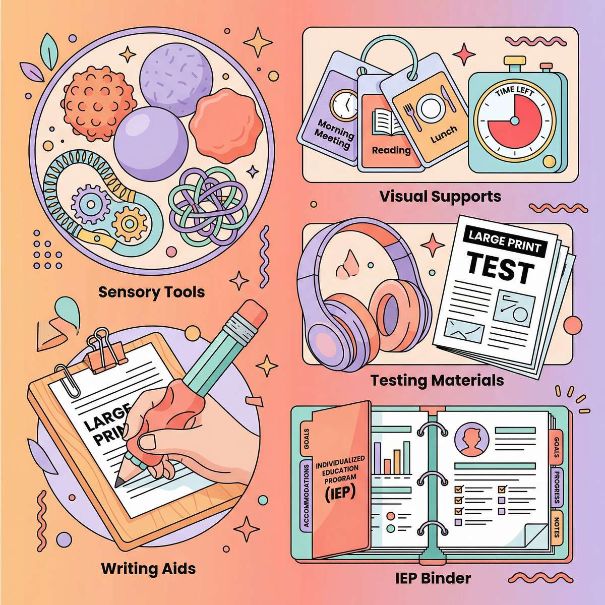 school-supplies-accommodations-tools therapy material