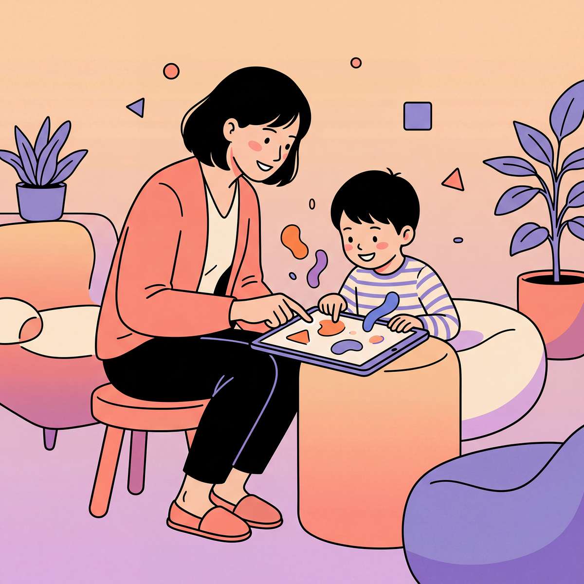 sensory-calming-apps therapy material