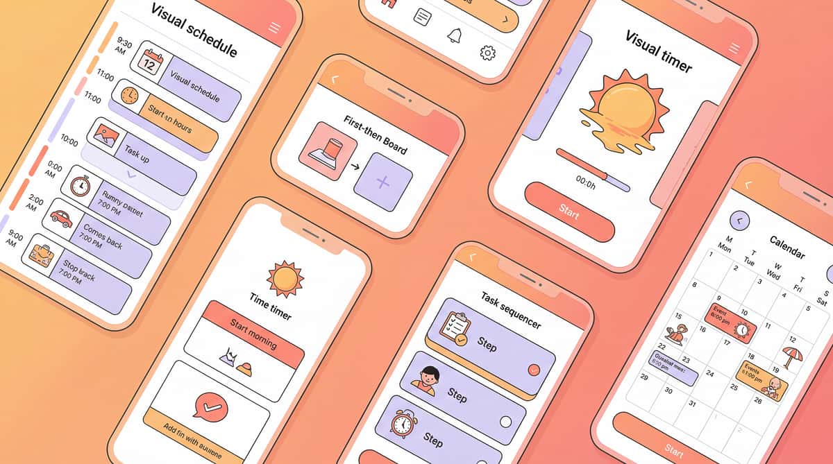 visual-schedule-organization-apps therapy material