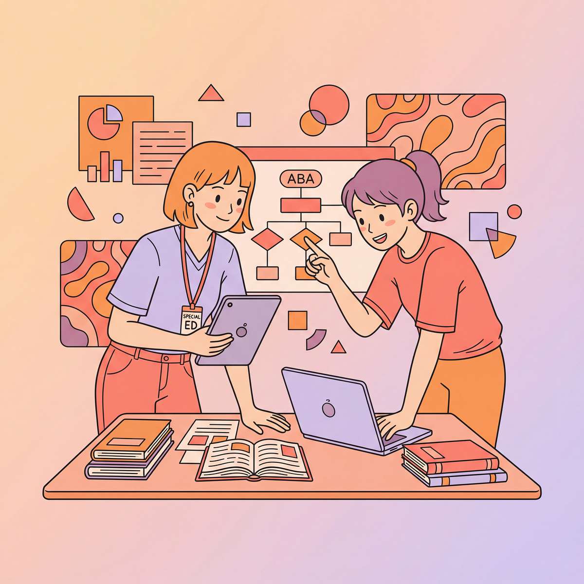 visual-schedule-system therapy material