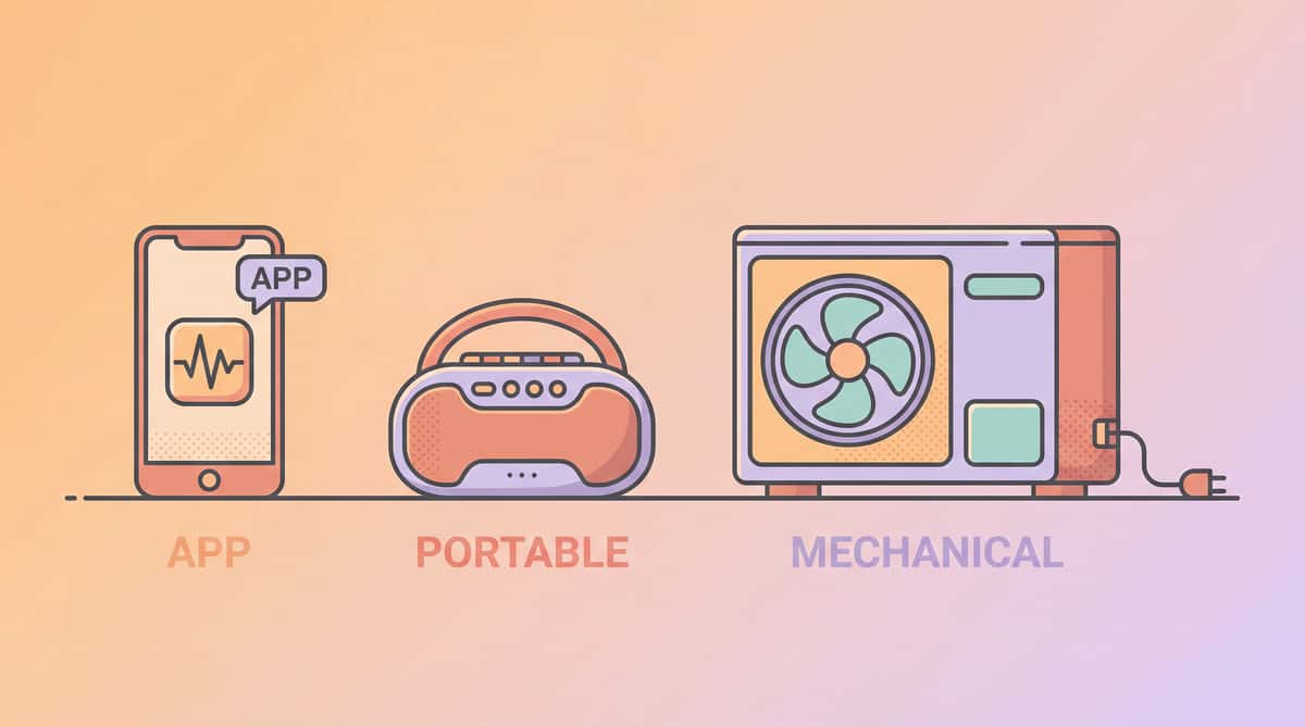 white-noise-sound-machines therapy material