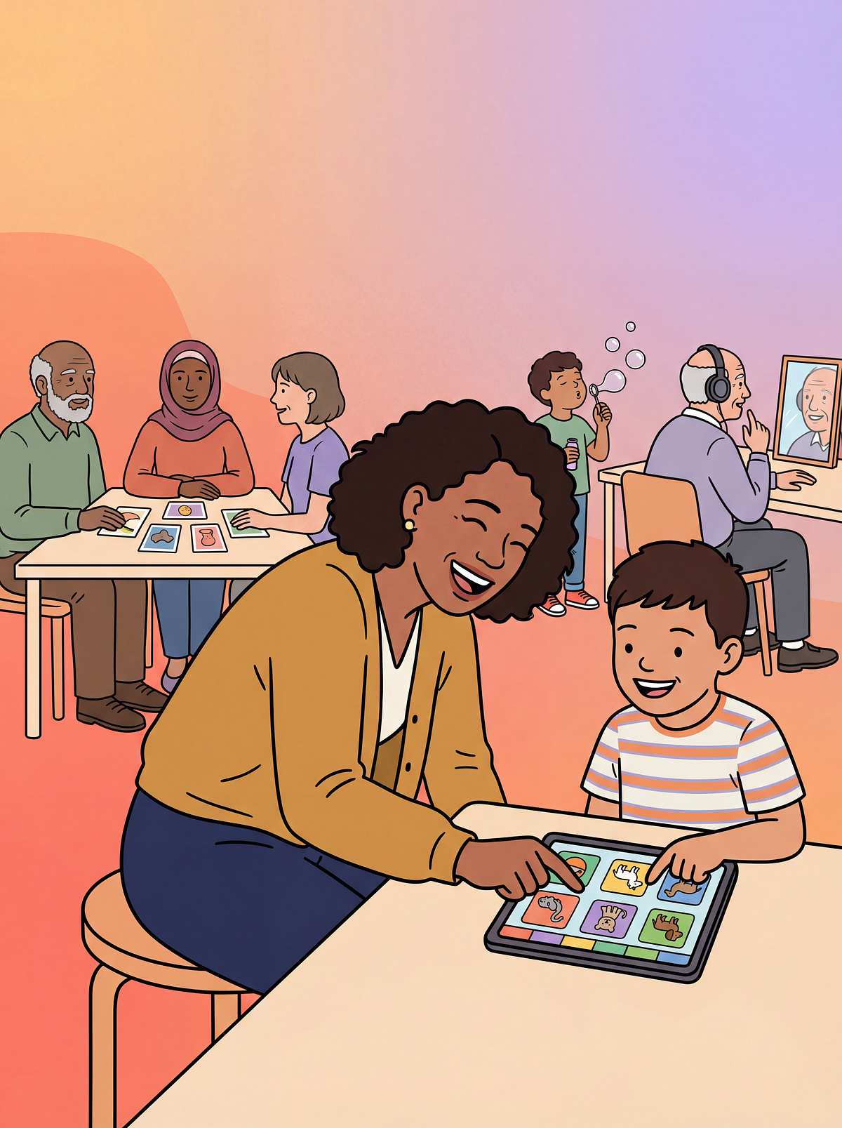 aac-apps-software therapy material