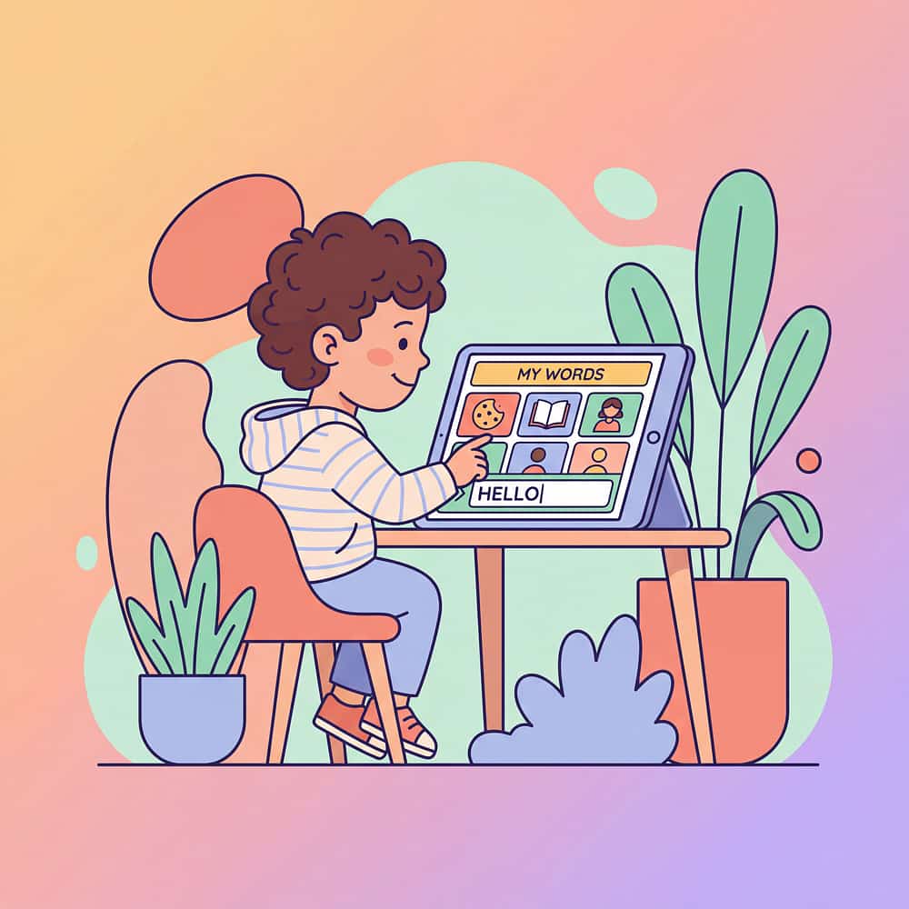 aac-device-speech-generating-app therapy material