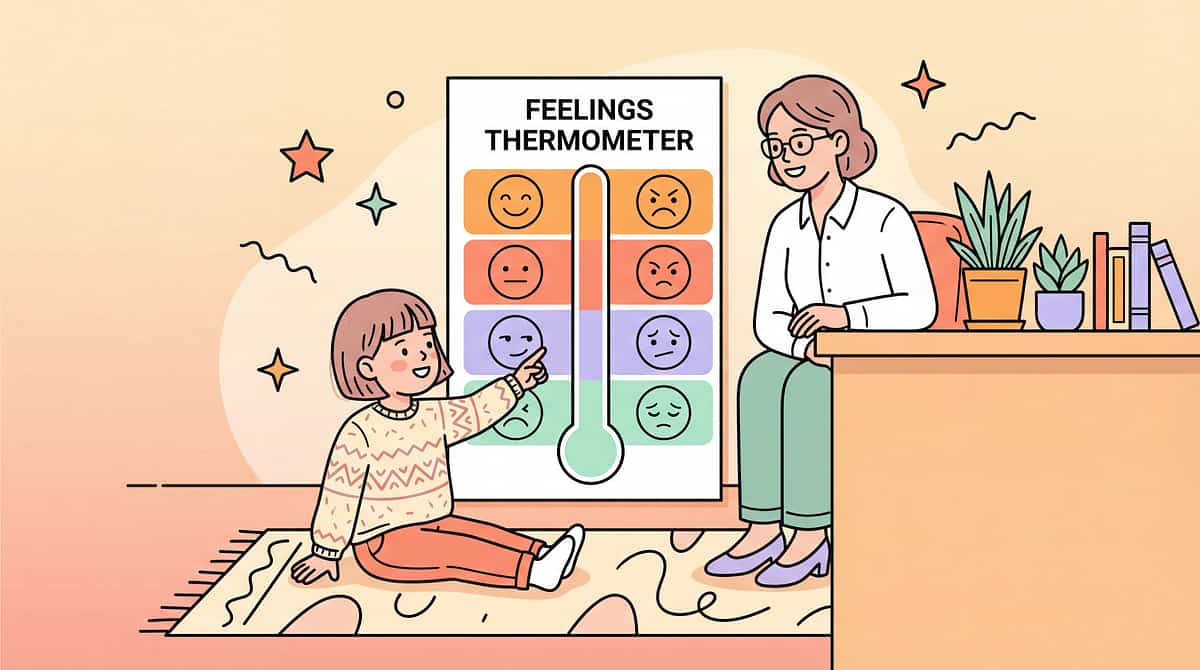 behavior-feelings-thermometer-scale therapy material
