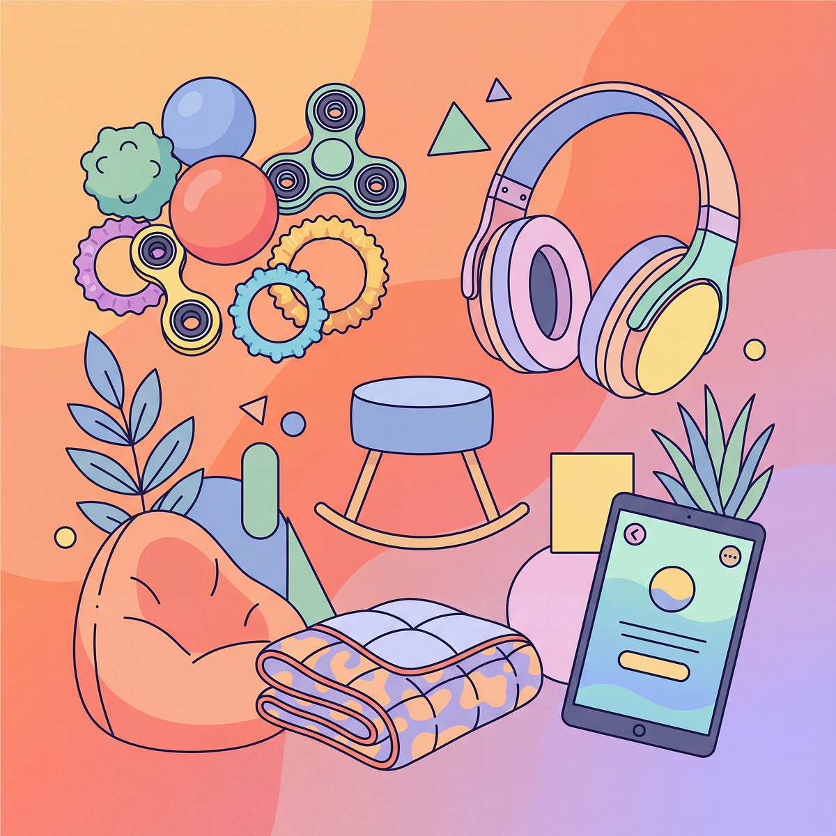 classroom-sensory-supports therapy material