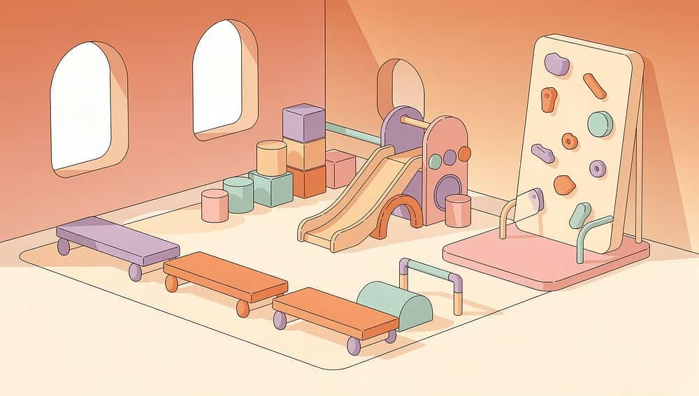 climbing-gross-motor-equipment therapy material