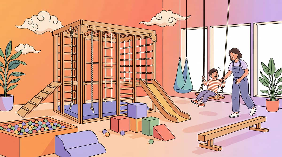 climbing-gross-motor-equipment therapy material