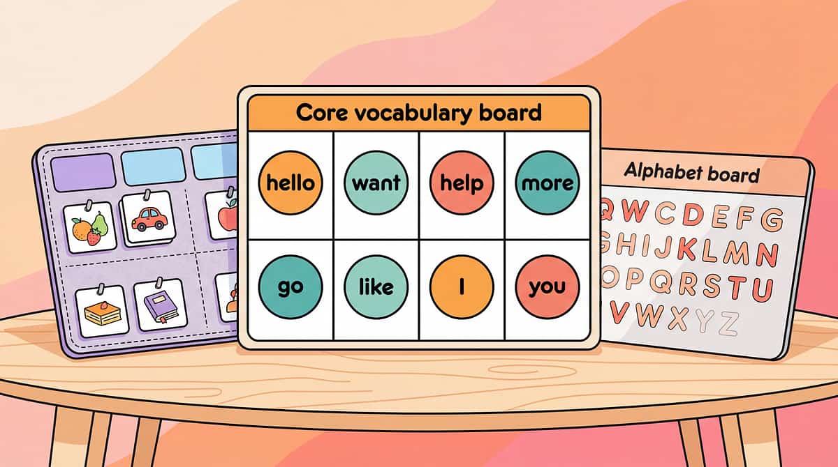 communication-boards-low-tech-aac therapy material