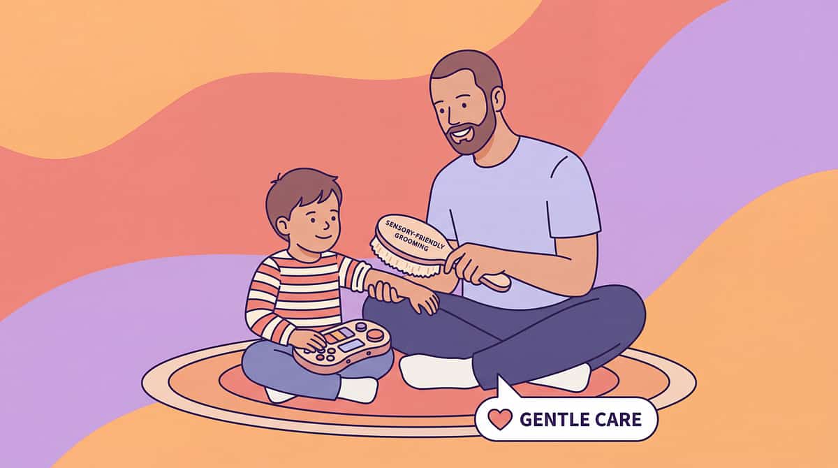 grooming-tools-adapted therapy material