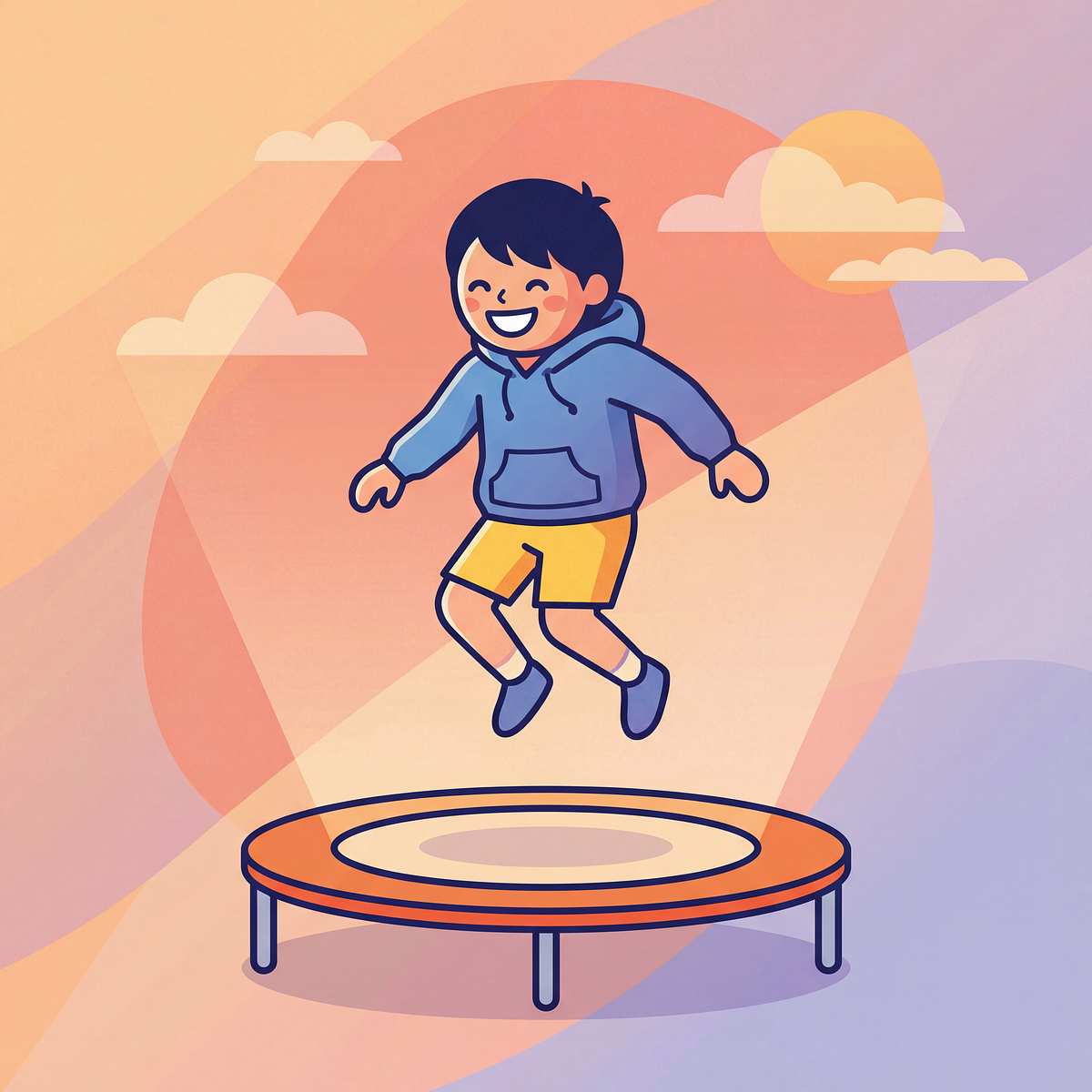 mini-trampoline-rebounde therapy material