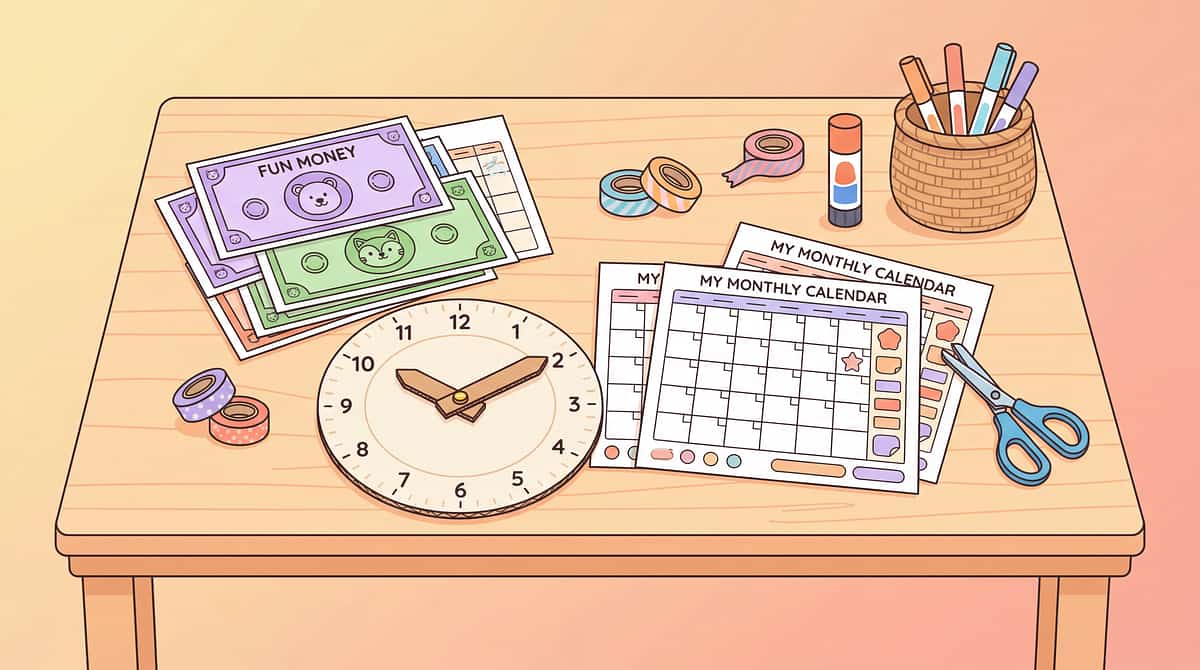 money-time-concept-tools therapy material