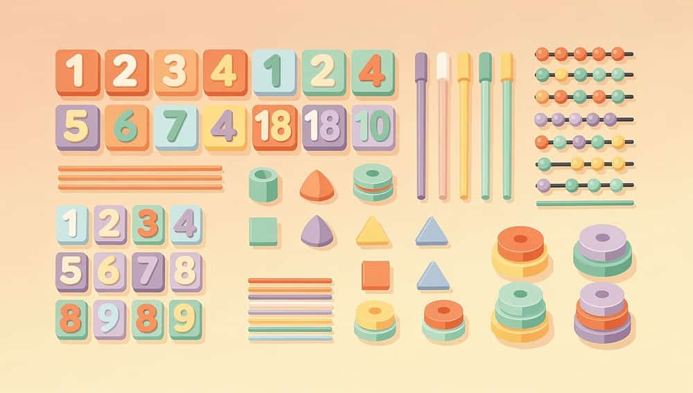 number-counting-materials therapy material