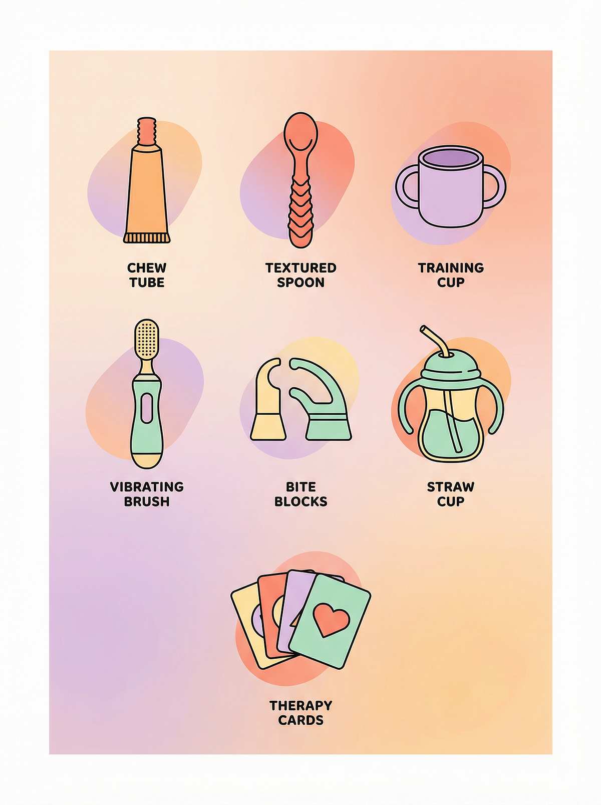 oral-motor-feeding-tools therapy material