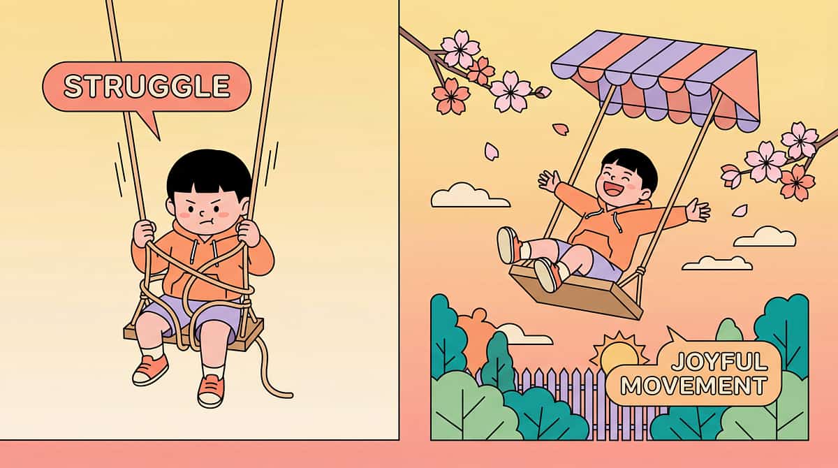 outdoor-swings-movement therapy material