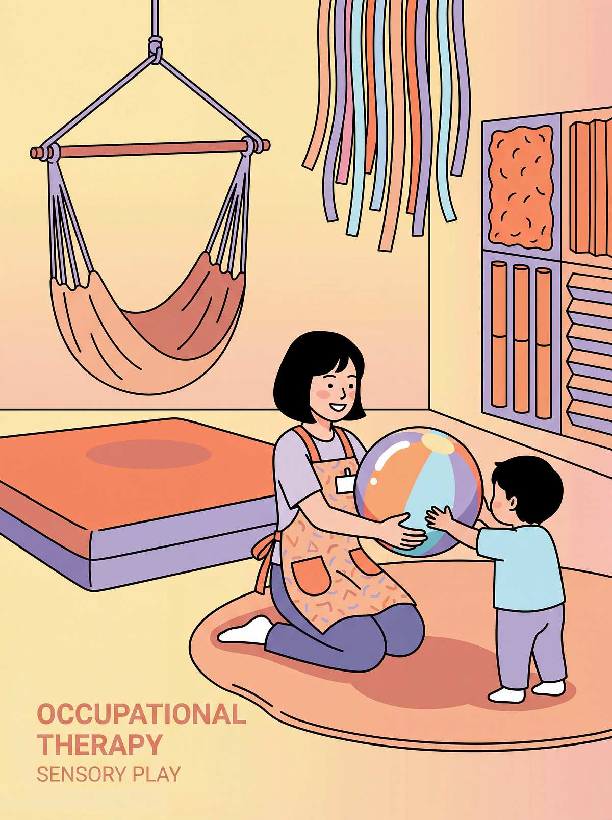 outdoor-swings-movement therapy material