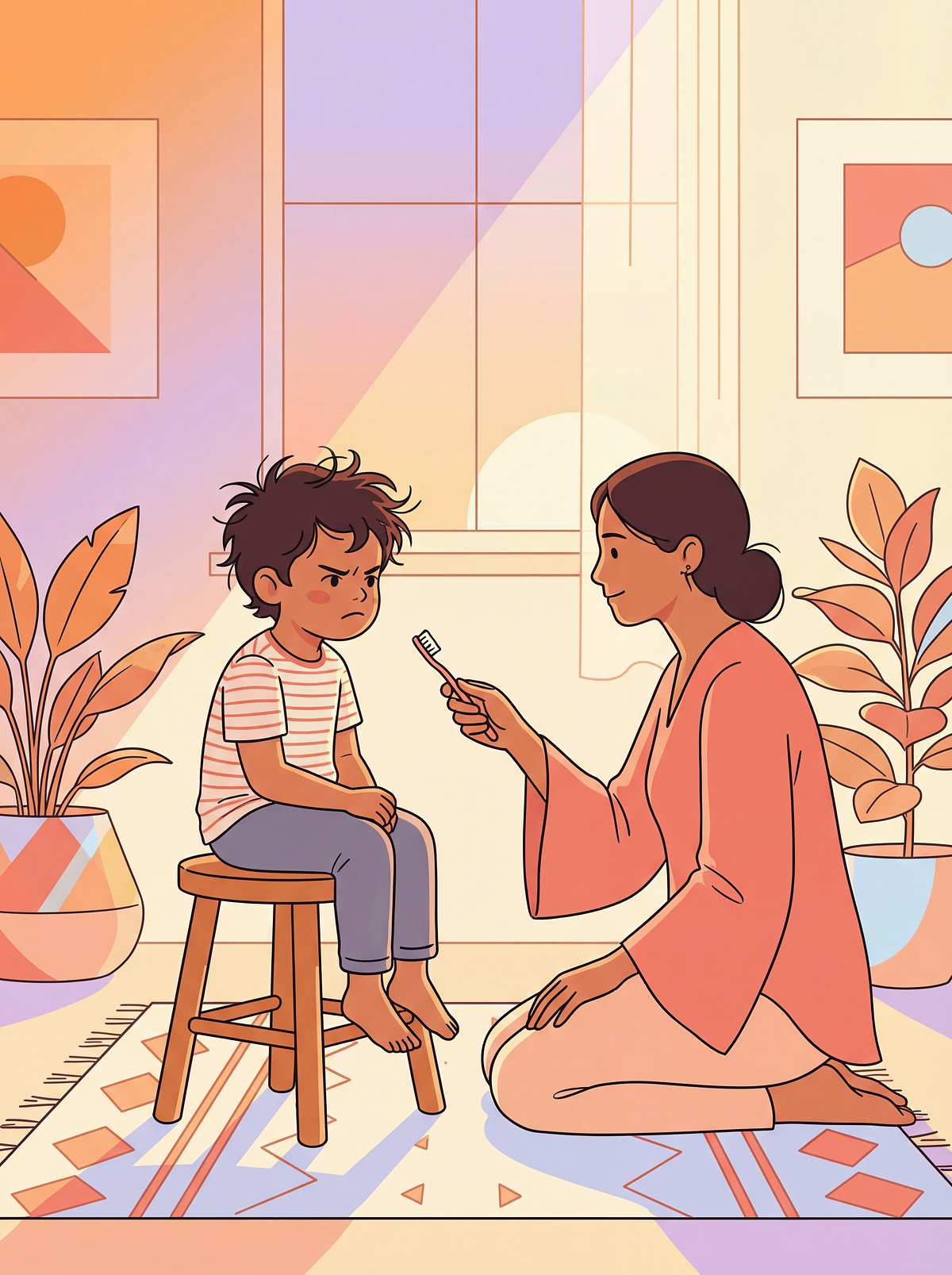 reinforcement-menus therapy material