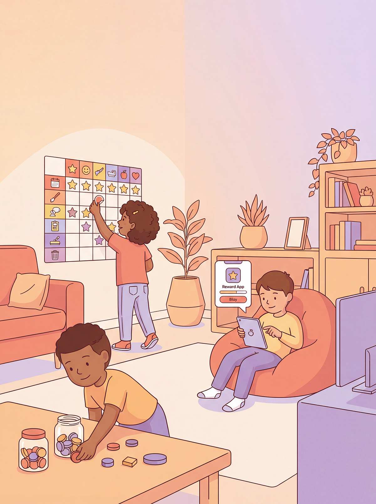 reward-charts-token-systems therapy material