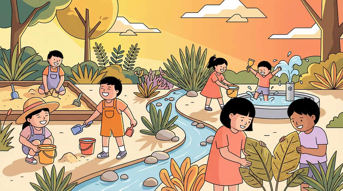 sandbox-sensory-outdoor-play therapy material