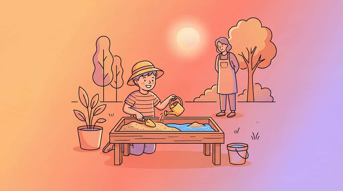 sandbox-sensory-outdoor-play therapy material