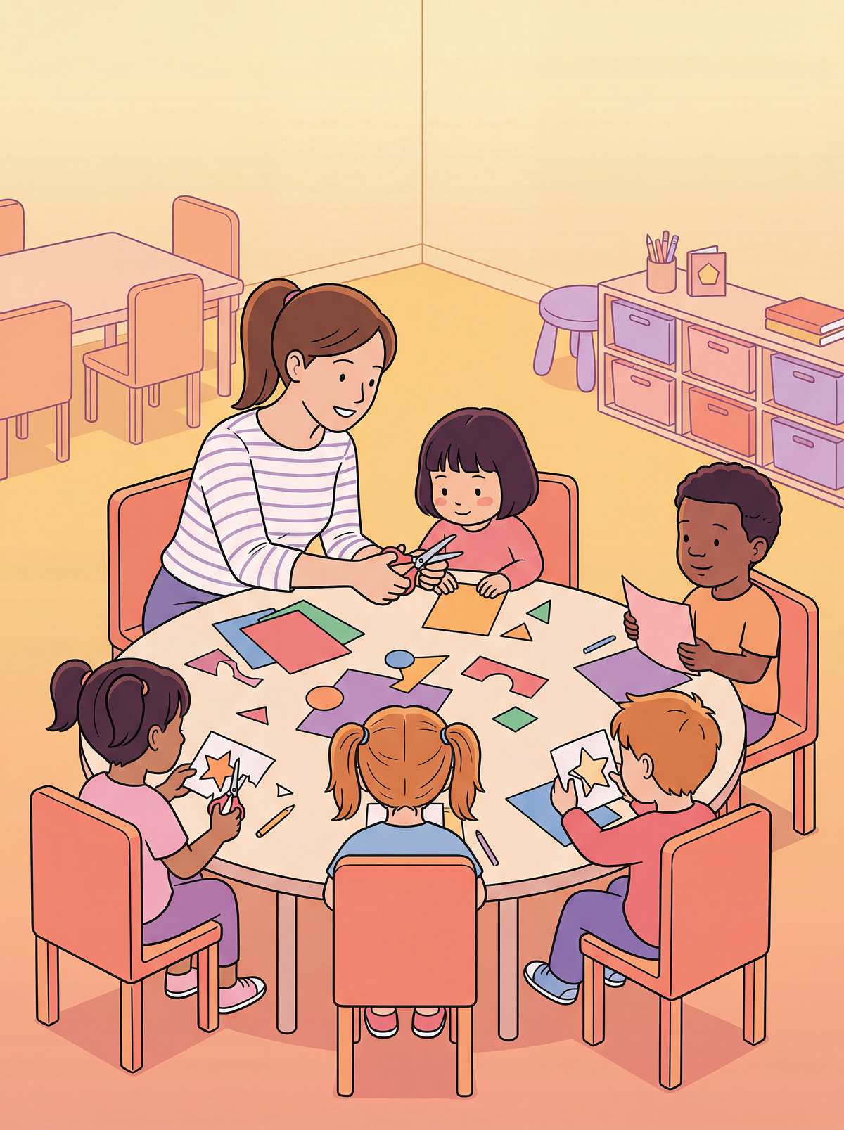 scissors-cutting-activities therapy material