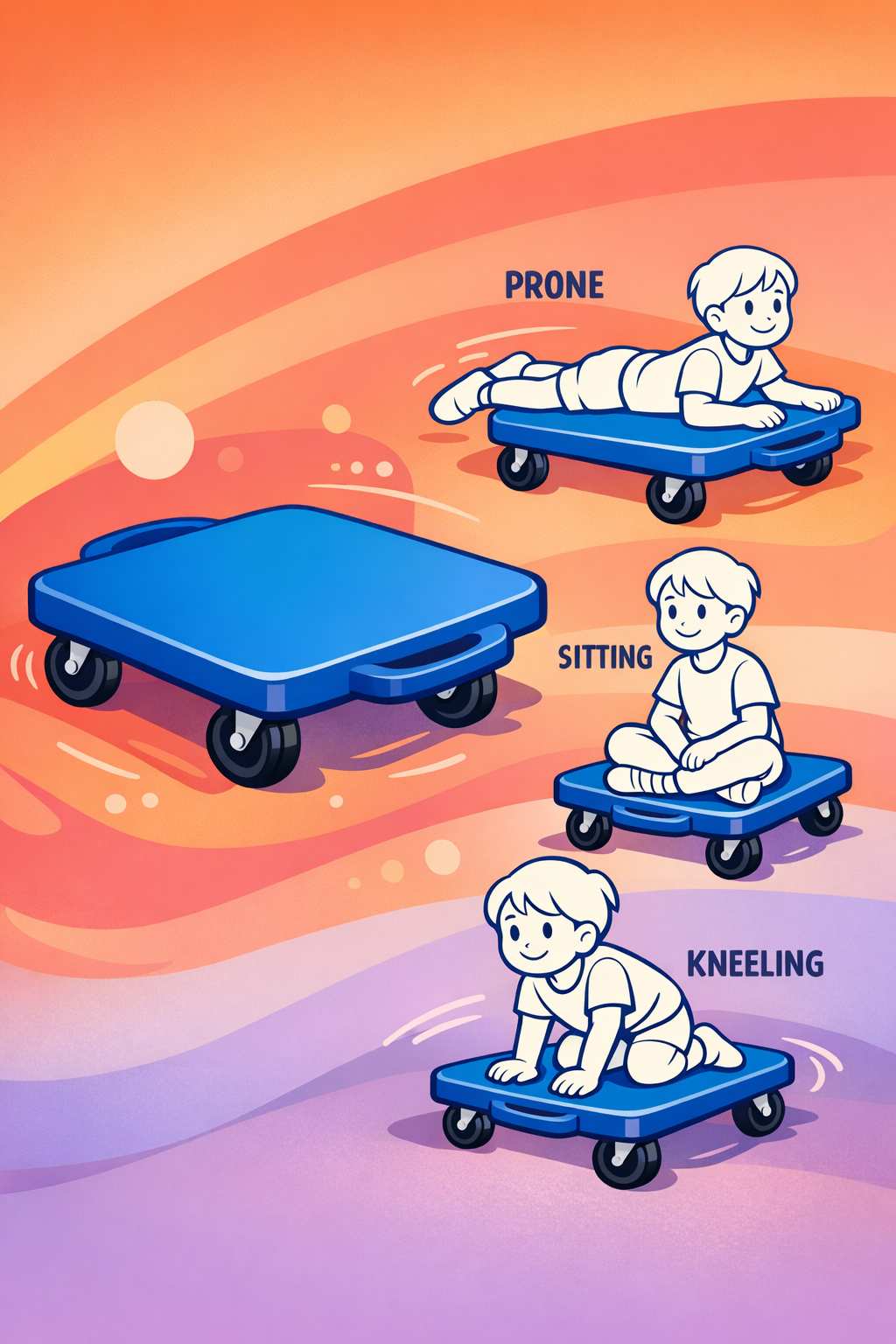 scooter-board-therapy therapy material