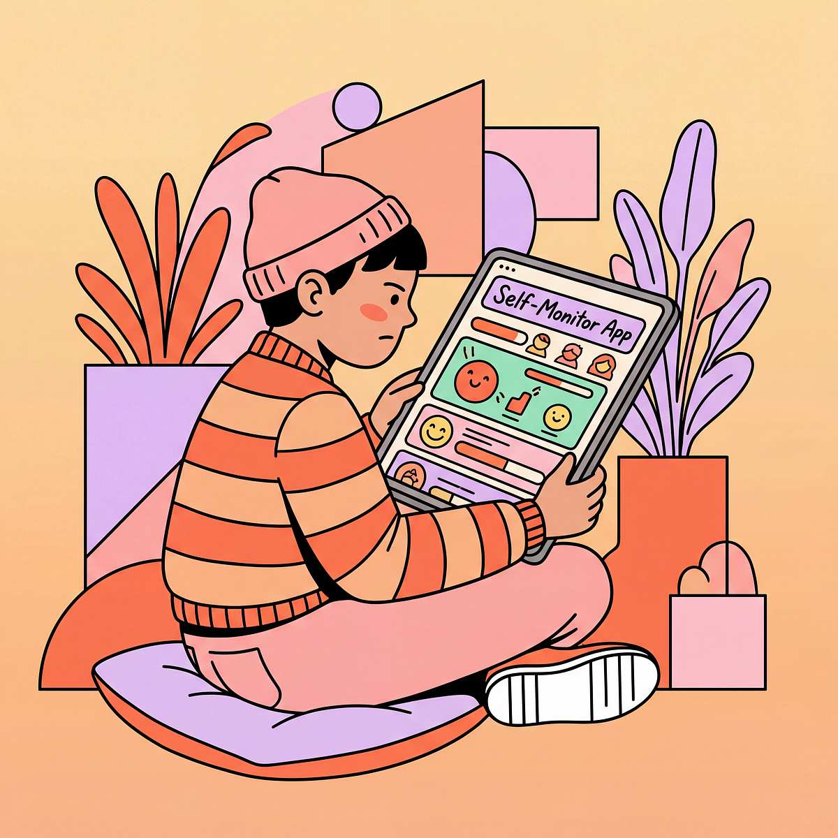 self-monitoring-tools therapy material