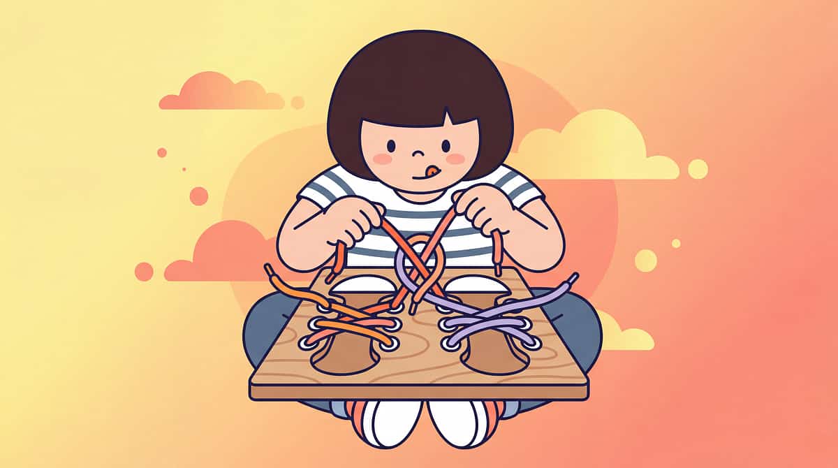 shoe-tying-tools therapy material