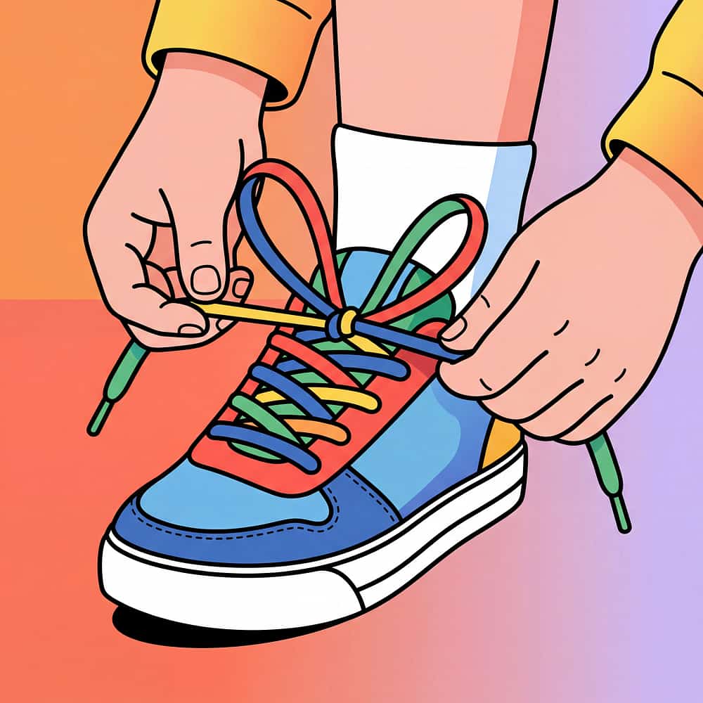 shoe-tying-tools therapy material
