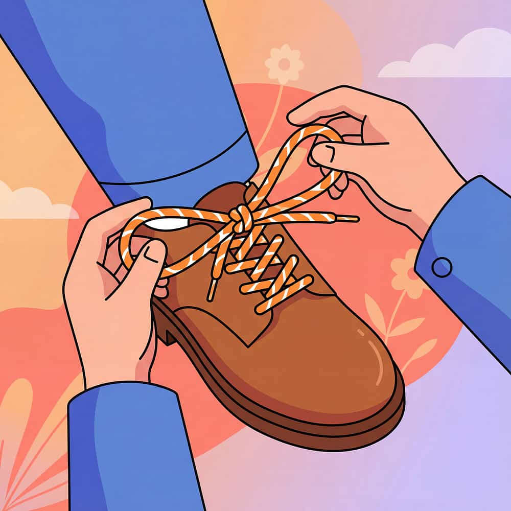 shoe-tying-tools therapy material