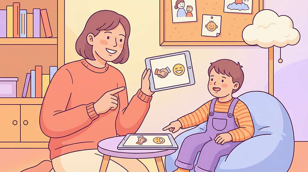 social-skills-development therapy material