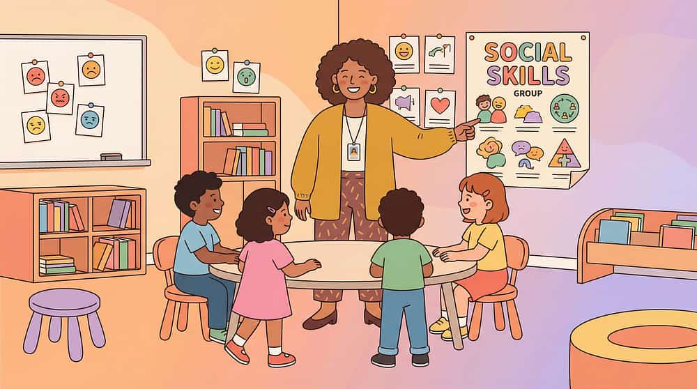 social-skills-development therapy material