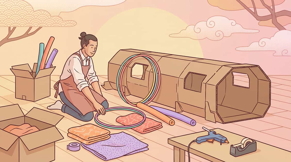 tunnel-crawling-tunnel therapy material