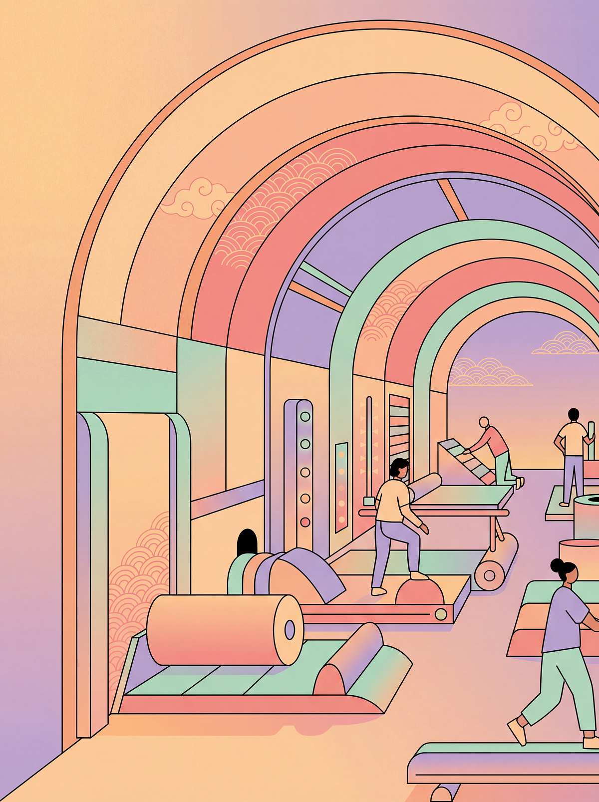 tunnel-crawling-tunnel therapy material