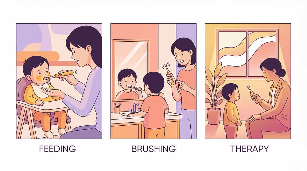 vibrating-oral-tools therapy material