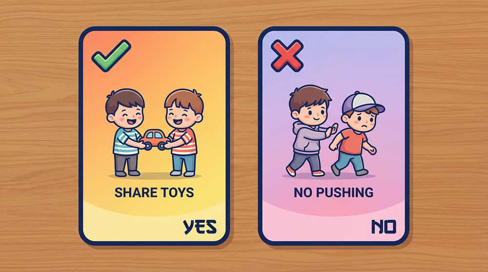 visual-rules-expectations-cards therapy material