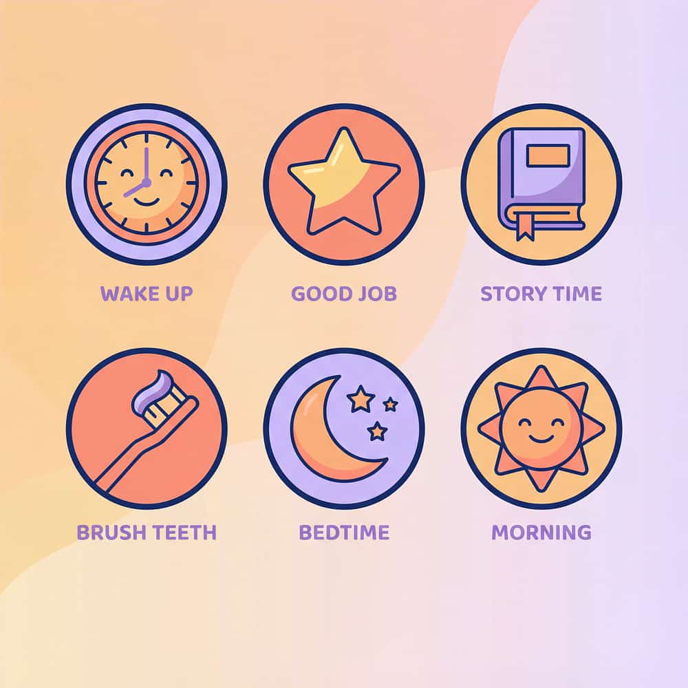 visual-schedule-system therapy material