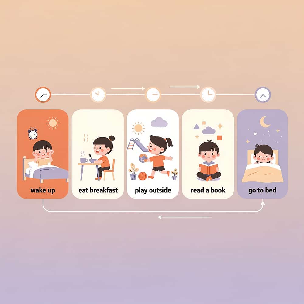 visual-schedule-system therapy material