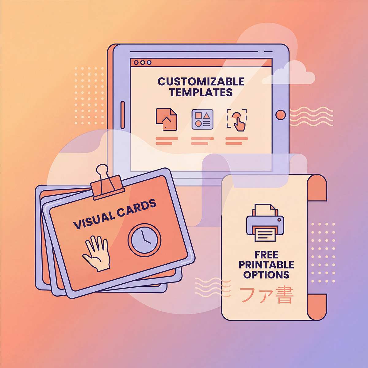 visual-supports-school therapy material