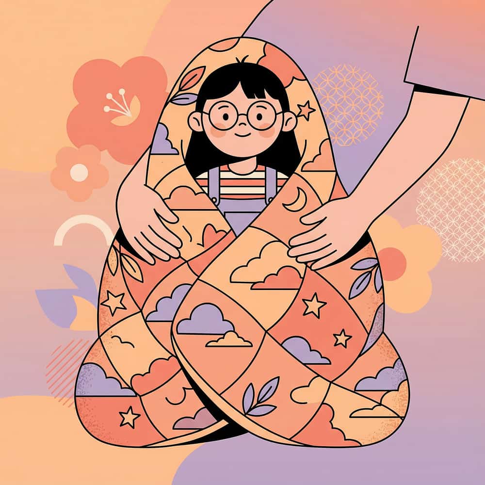 weighted-blanket-lap-pad-sensory-regulation therapy material