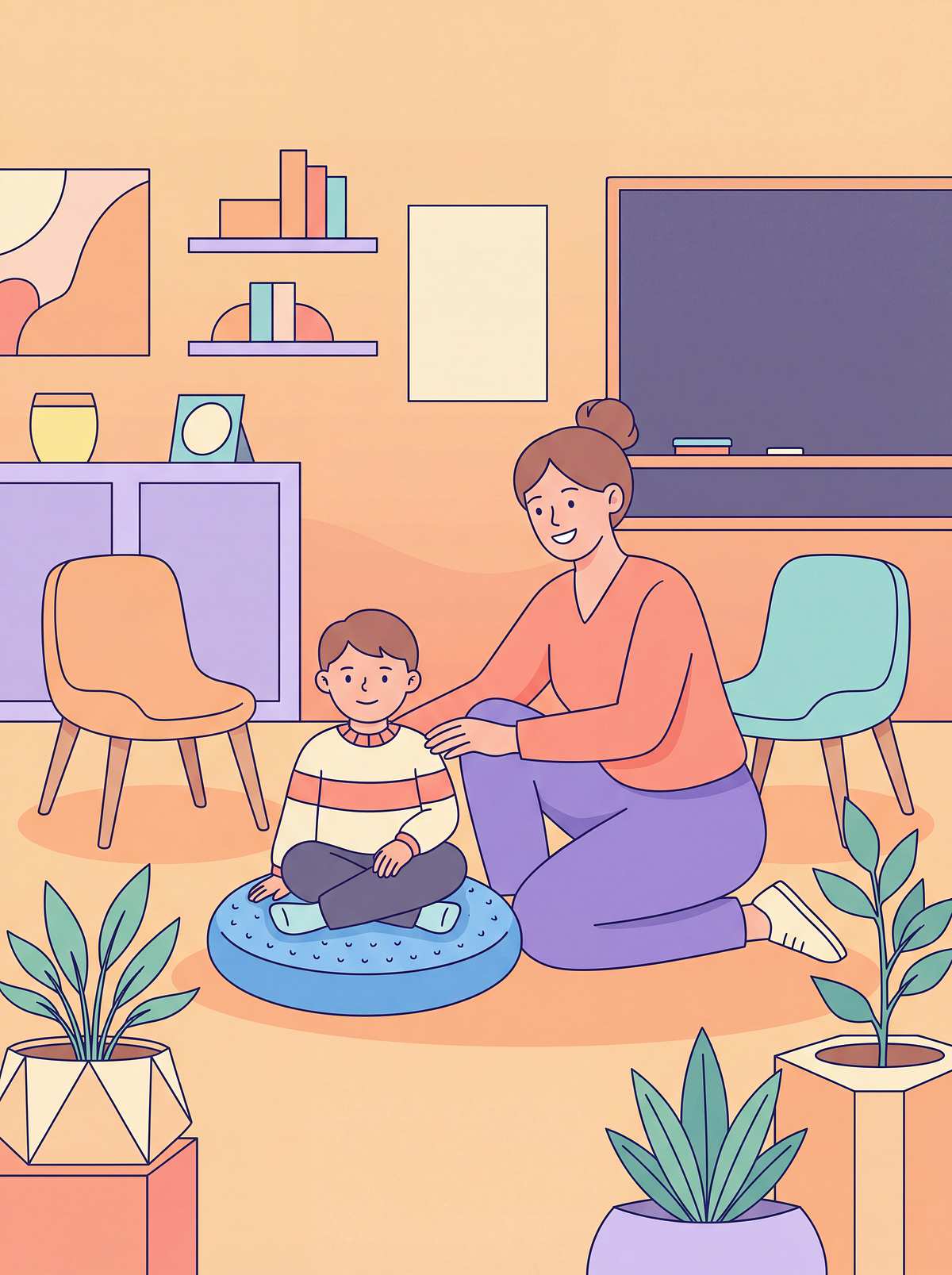 wobble-cushions-seating-discs therapy material