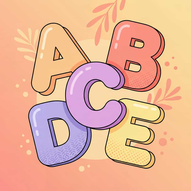 letter-alphabet-learning therapy material